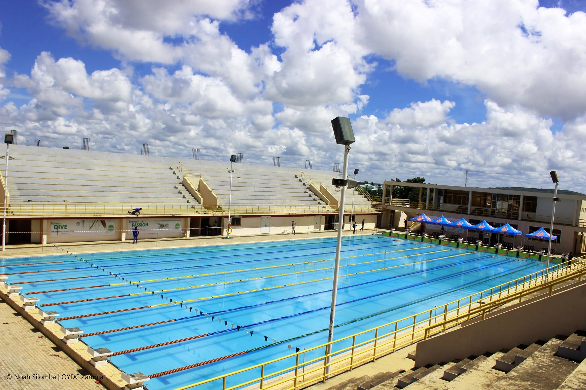 90 Days Legacy Swimming Pool at OYDC Zambia
