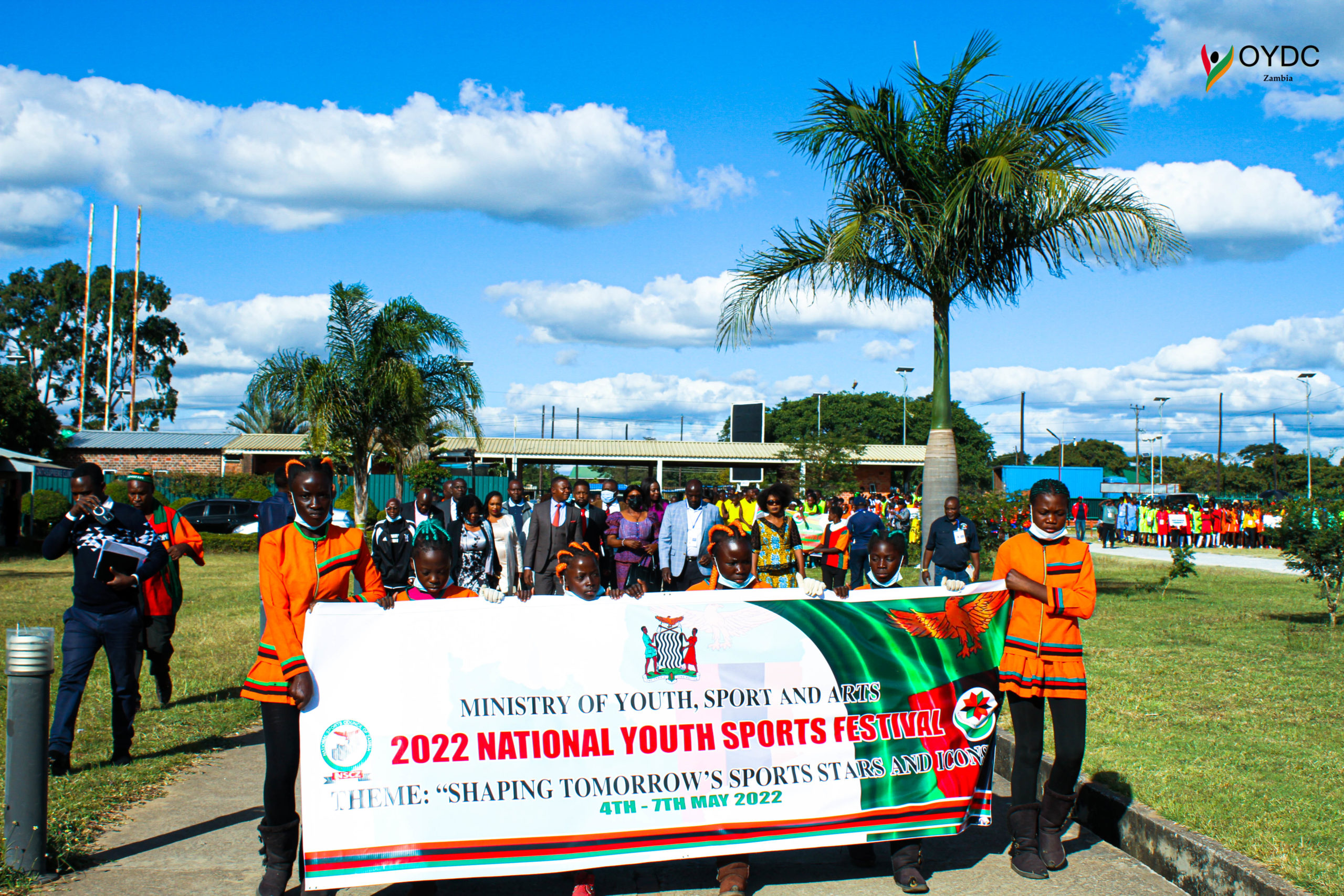 Sports minister launches 2022 National Youth Sports Festival - OYDC Zambia
